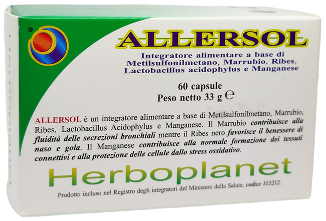 ALLERSOL 60 CAPSULE - FarmaLucia