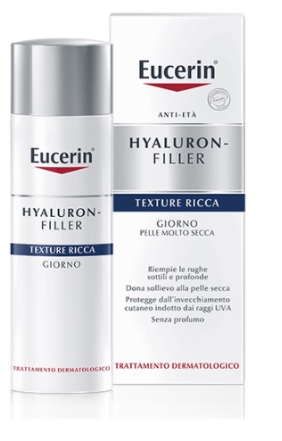 EUCERIN HYALURON-FILLER TEXTURE RICCA GIORNO 50 ML - FarmaLucia