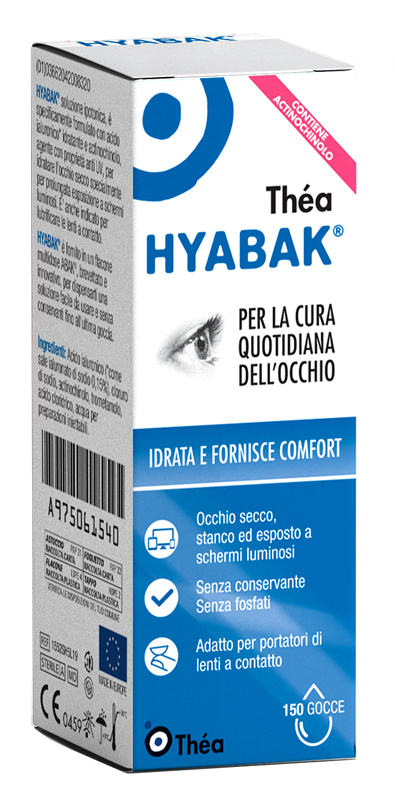 HYABAK SOLUZIONE OFTALMICA 5 ML - FarmaLucia