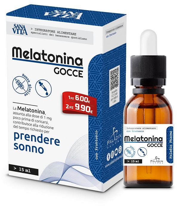 SANAVITA MELATONINA GOCCE 15 ML - FarmaLucia