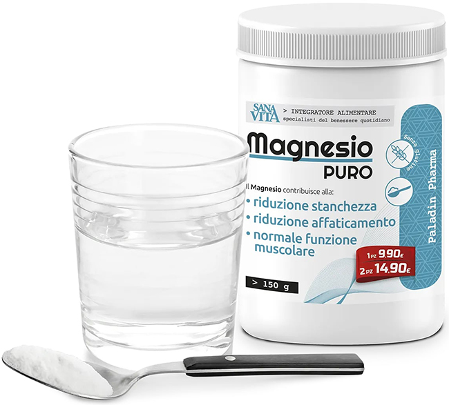 SANAVITA MAGNESIO PURO 150 G - FarmaLucia