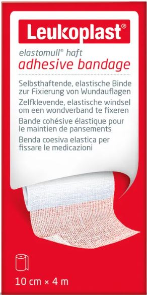 BENDA LEUKOPLAST ELASTOMULL HAFT 10 CM X 4 M - FarmaLucia