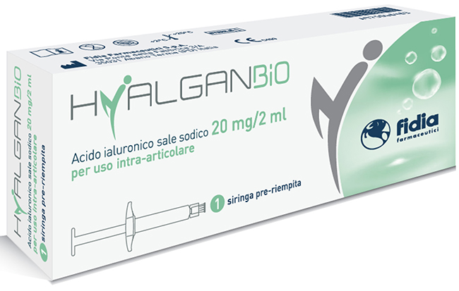SIRINGA HYALGANBIO INTRA-ARTICOLARE 20MG 2 ML - FarmaLucia