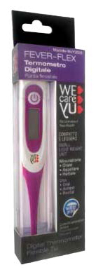 TERMOMETRO DIGITALE FLESSIBILE WECAREYU FEVER FLEX TERM 1 PEZZO - FarmaLucia