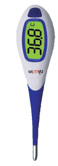 TERMOMETRO FLEX DISPLAY COLORE WECAREYU FEVER FAST 1 PEZZO - FarmaLucia