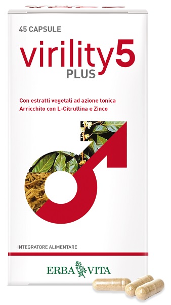 VIRILITY 5 PLUS 45 CAPSULE - FarmaLucia