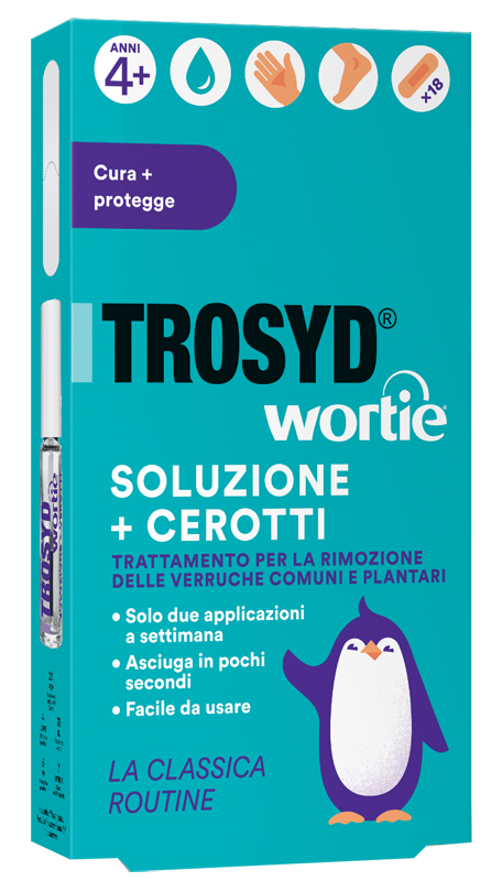 TROSYD WORTIE SOLUZIONE + CEROTTI - FarmaLucia