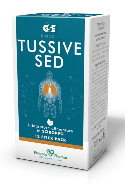 GSE TUSSIVE SED 12 STICKPACK - FarmaLucia
