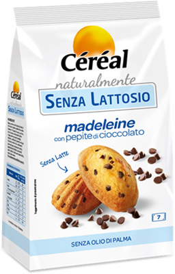 CEREAL MADELEINE PEPITE CIOCCOLATO NATURALMENTE SENZA LATTOSIO 210 G - FarmaLucia