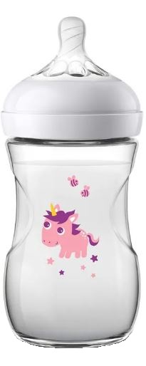 AVENT BOTTLE NATURAL 2.0 9OZ UNICORN - FarmaLucia