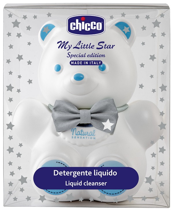 CHICCO COSMETICI NATURAL SENSATION DETERGENTE ORSO STARS - FarmaLucia