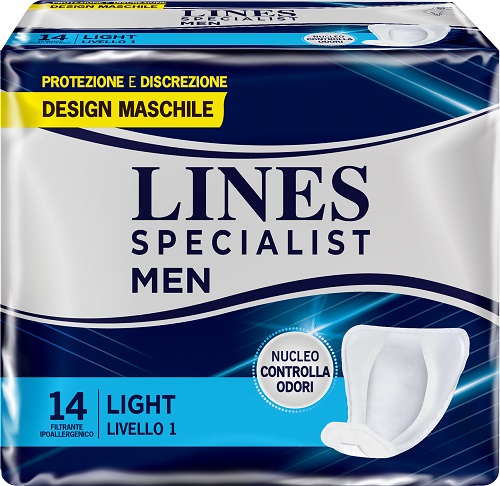PANNOLONI LINES SPECIALIST MEN LIVELLO 1 14 PEZZI - FarmaLucia