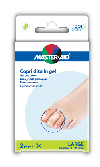 COPRI DITA MASTER-AID FOOTCARE IN GEL LARGE 2 PEZZI C2 - FarmaLucia