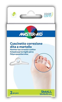 CORRETTORE DITA A MARTELLO MASTER-AID FOOTCARE SMALL 2 PEZZI C12 - FarmaLucia