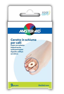 CEROTTO CALLI MASTER-AID FOOTCARE IN SCHIUMA PU 3 MM 9 PEZZI B9 - FarmaLucia
