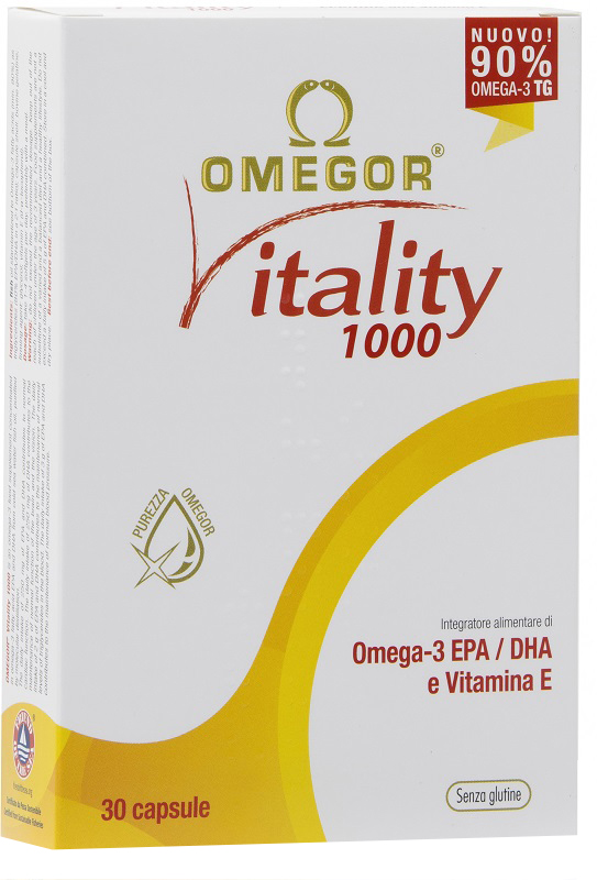 OMEGOR VITALITY 1000 30 CAPSULE MOLLI - FarmaLucia