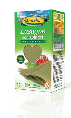 FARABELLA I REGIONALI LASAGNE CON SPINACI 250 G - FarmaLucia