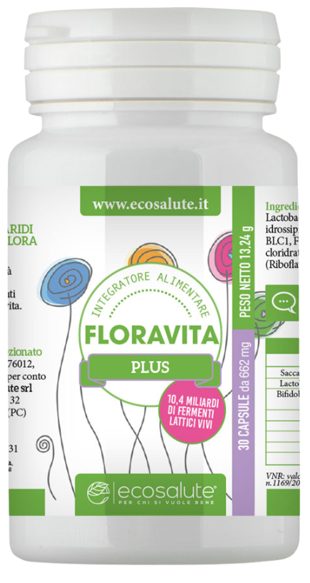 FLORAVITA PLUS 10,4MLD 30 CAPSULE - FarmaLucia