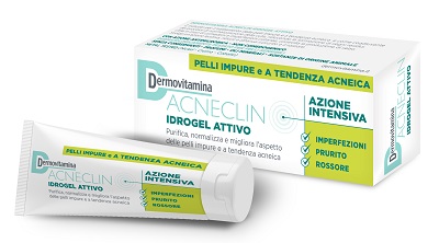 DERMOVITAMINA ACNECLIN IDROGEL ATTIVO AZIONE INTENSIVA 40 ML - FarmaLucia