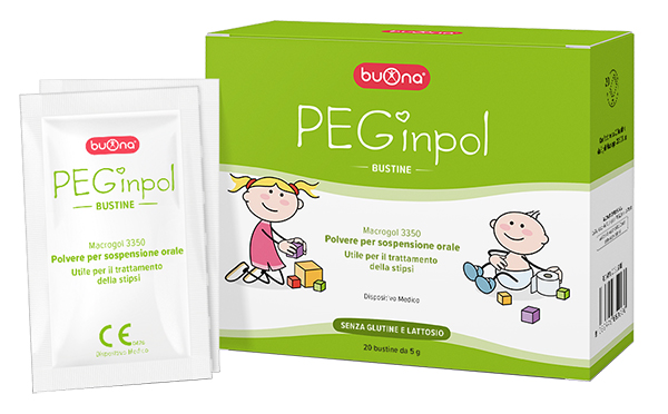 PEGINPOL MACROGOL 3350 SOSPENSIONE ORALE 20 BUSTINE - FarmaLucia