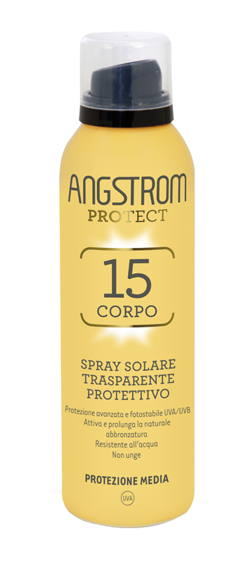 ANGSTROM PROTECT 15 CORPO SPRAY SOLARE TRASPARENTE 150 ML - FarmaLucia