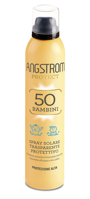 ANGSTROM PROTECT 50 BAMBINI SPRAY SOLARE TRASPARENTE 250 ML - FarmaLucia