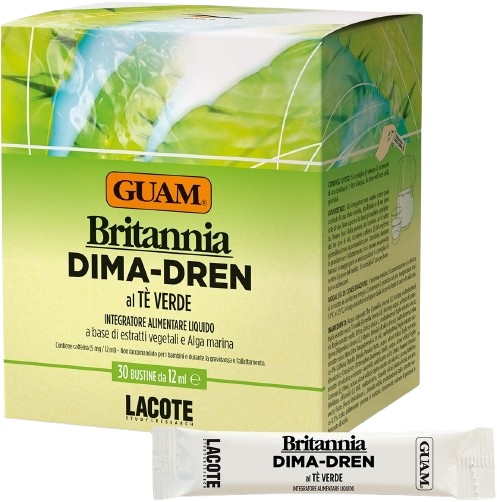 GUAM BRITANNIA DIMA DREN 30 BUSTINE DA 12 ML - FarmaLucia