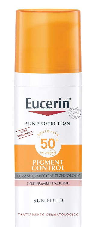EUCERIN SUN PROTECTION SPF 50+ PIGMENT CONTROL SUN FLUID 50 ML - FarmaLucia
