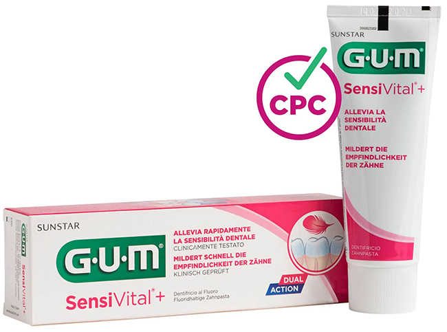 GUM SENSIVITAL + DENTIFRICIO 75 ML - FarmaLucia