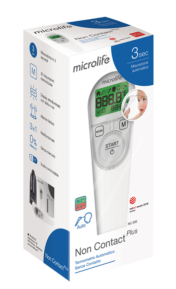 TERMOMETRO FRONTALE MICROLIFE NO CONTACT PLUS NC200 - FarmaLucia