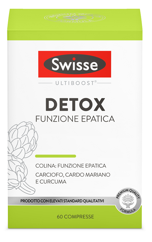 SWISSE DETOX FUNZIONE EPATICA 60 COMPRESSE DA 1085 MG - FarmaLucia