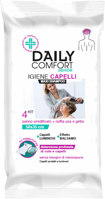 DAILY COMFORT SENIOR PANNI SHAMPOO 4 PEZZI - FarmaLucia