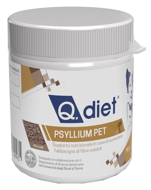 Q DIET PSYLLIUM PET POLVERE 90 G - FarmaLucia