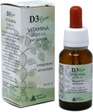 D3 BEN VITAMINA 20 ML - FarmaLucia