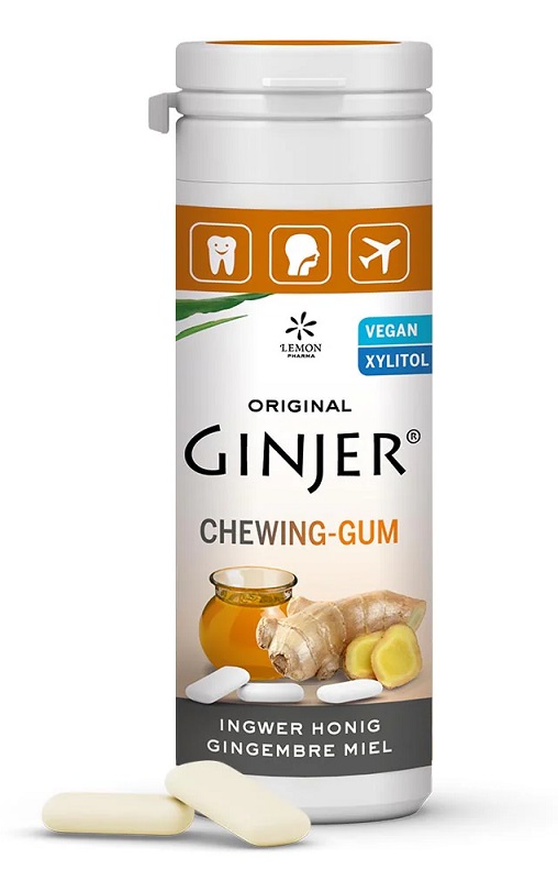 LEMON PHARMA GOMME GINJER E MIELE 36 G - FarmaLucia