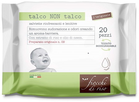 FIOCCHI DI RISO SALVIETTE TALCO NON TALCO - FarmaLucia