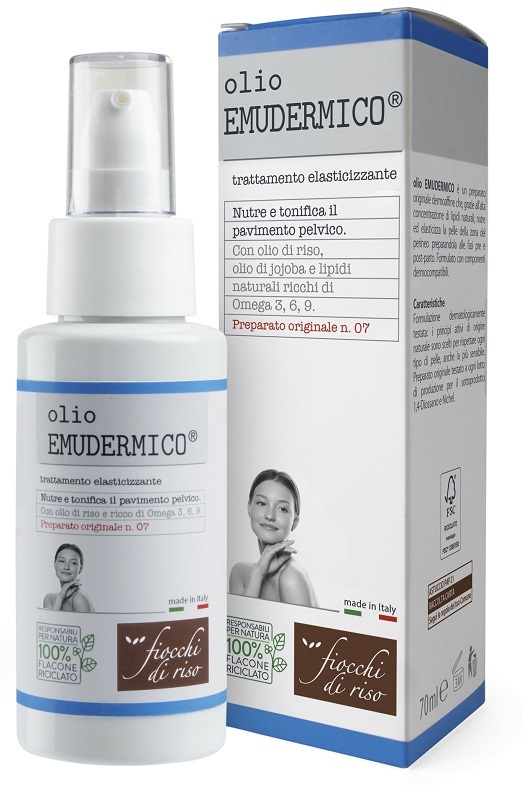 FIOCCHI DI RISO OLIO EMUDERMICO ELASTICIZZANTE 70 ML - FarmaLucia