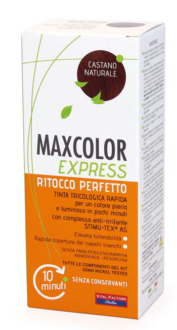 MAXCOLOR EXPRESS CASTANO NATURALE 80 ML - FarmaLucia