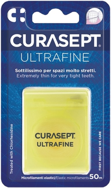CURASEPT ULTRAFINE FILO INTERDENTALE NON CERATO CLOREXIDINA - FarmaLucia