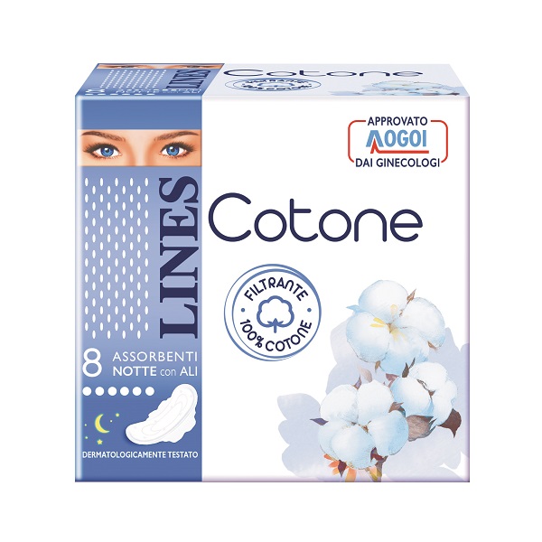 LINES COTONE ULTRA NOTTE 8 PEZZI - FarmaLucia