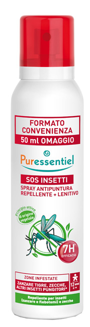 PURESSENTIEL SPRAY ANTIPUNTURA SOS INSETTI PMC 200 ML - FarmaLucia