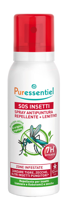 PURESSENTIEL SPRAY ANTIPUNTURA SOS INSETTI PMC 75 ML - FarmaLucia