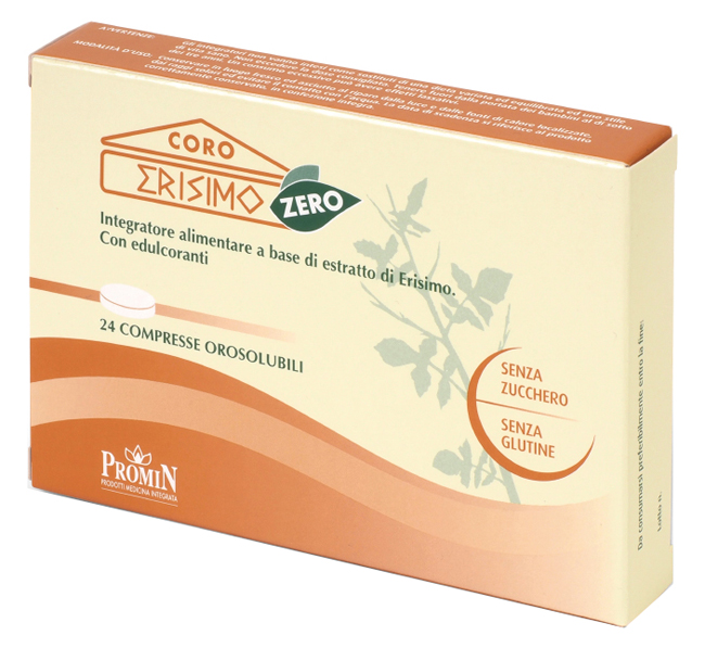 CORO ERISIMO ZERO 24 COMPRESSE OROSOLUBILI - FarmaLucia
