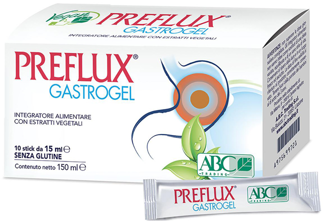 PREFLUX GASTROGEL 10 STICK PACK DA 15 ML - FarmaLucia