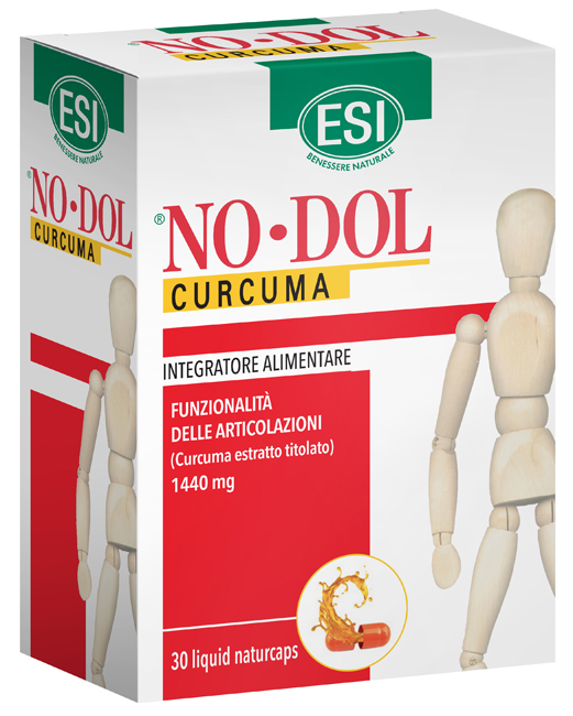 ESI NO DOL CURCUMA 30 NATURCAPS LIQUID - FarmaLucia