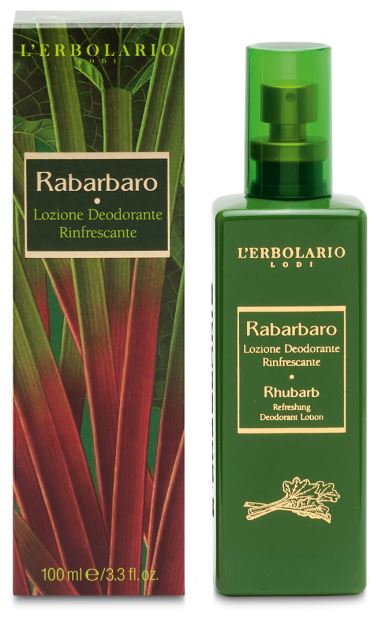 RABARBARO LOZIONE DEODORANTE RINFRESCANTE 100 ML - FarmaLucia