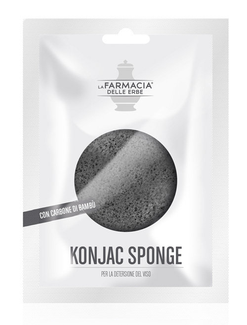 FDE KONJAC SPONGE CARBONE BAMBU' 1 PEZZO - FarmaLucia