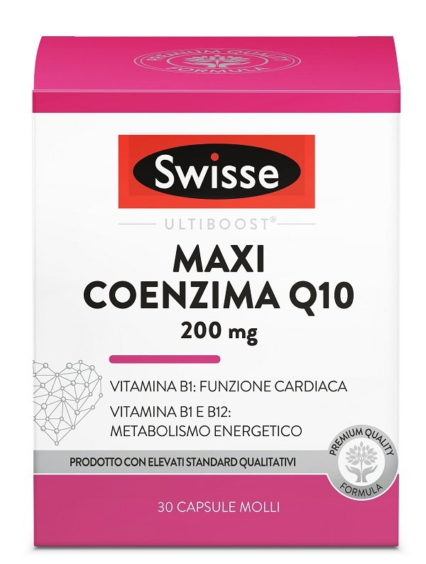 SWISSE MAXI COENZIMA Q10 200 MG 30 CAPSULE - FarmaLucia