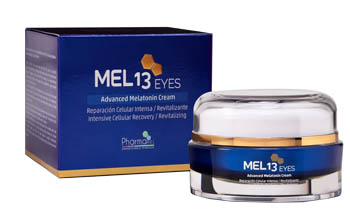 MEL13 EYES CONTORNO OCCHI ALLA MELATONINA COENZIMA Q10 OLIO DI JOJOBA ALBICOCCA MARULA 15 ML - FarmaLucia