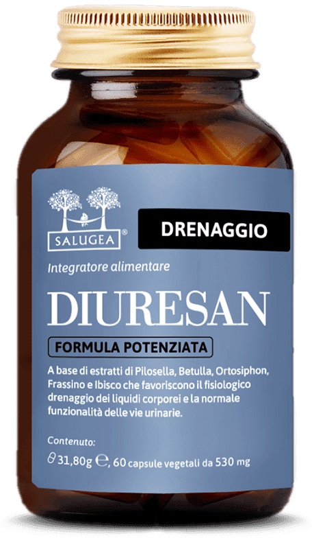SALUGEA DIURESAN FORMULA POTENZIATA 60 CAPSULE - FarmaLucia